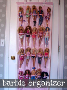 Hanging Barbie Toy Organizer