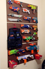 Adjustable Shelf Peg Board - Wall mounted Toy/Home Organizer