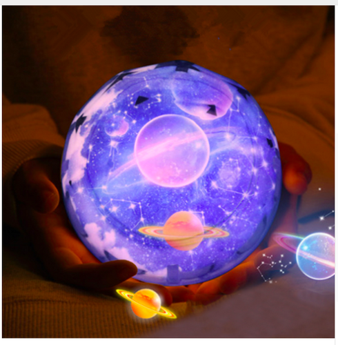 Calm Ambience - Rotating Galaxy Starry projector Lamp - LED Night Light