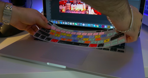 Adobe Photoshop Keyboard Cover - PS Keyboard Shortcuts For Macbook Pro Air 13 15 17 Protector Skin