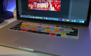 Adobe Photoshop Keyboard Cover - PS Keyboard Shortcuts For Macbook Pro Air 13 15 17 Protector Skin