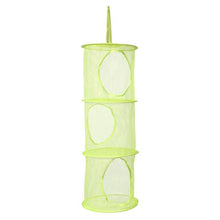 Hanging Storage Net Kids Toy Organizer with 3 Shelfs