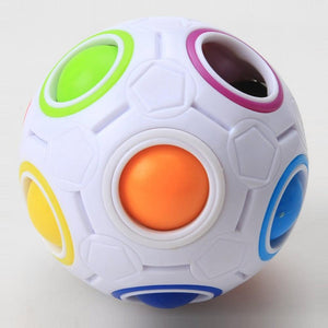 Rainbow Magic Ball - Anxiety relieving Puzzle Toy