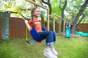 Hanging Chair Hammock - Single Toddler Swing Set Garden Play Equipment