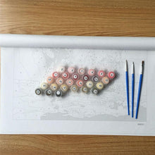 Painting & Calligraphy Of Lovely Animals  - DIY Paint By Numbers