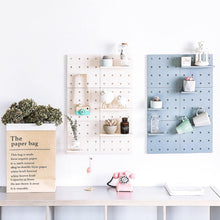 Adjustable Shelf Peg Board - Wall mounted Toy/Home Organizer