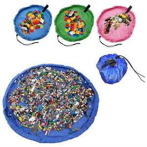 Lego Acitity Mat with Storage Bag - No more stepping on lego bricks