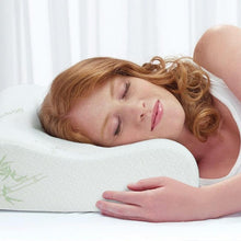 Naturelife Slow Rebound Memory Foam Bamboo Pillow - Get Relief from Neck Pain and Fatigue