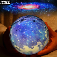 Calm Ambience - Rotating Galaxy Starry projector Lamp - LED Night Light