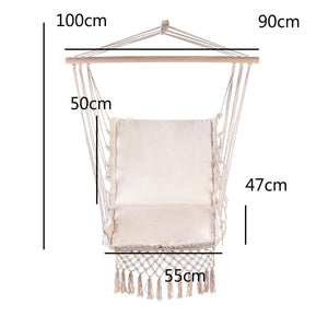 Nordic Style Deluxe Hammock - Outdoor Indoor Garden Swinging Chair