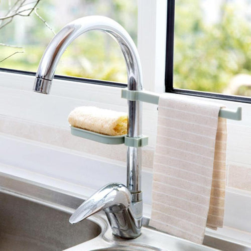 Sink Clip - Wash Cloth, Dish Shop Organizer, Clip for Water Pipe or Shower