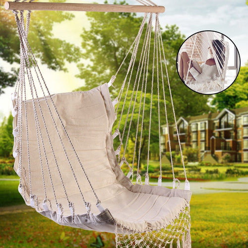 Nordic Style Deluxe Hammock - Outdoor Indoor Garden Swinging Chair