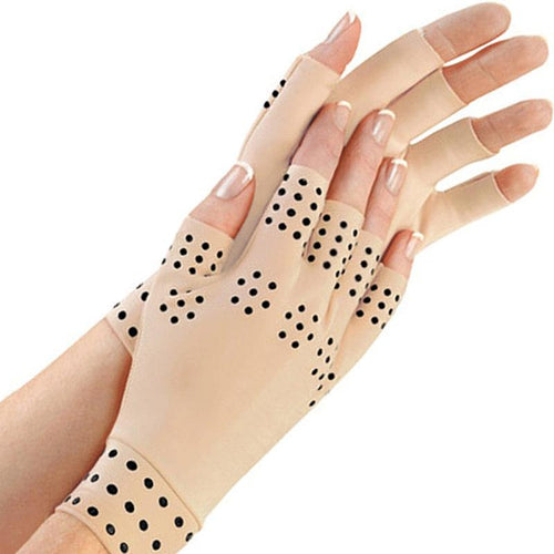 Compression Magnetic Therapy Gloves for Arthritis, Carpal Tunnel, General Over usage Pain Relief