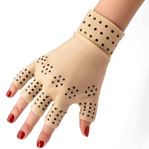 Compression Magnetic Therapy Gloves for Arthritis, Carpal Tunnel, General Over usage Pain Relief