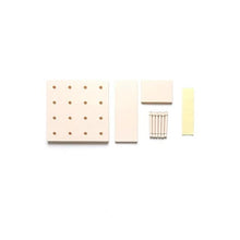 Adjustable Shelf Peg Board - Wall mounted Toy/Home Organizer