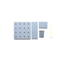 Adjustable Shelf Peg Board - Wall mounted Toy/Home Organizer