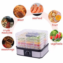 Portable Fruit and Vegetable Dehydrator 5 Layers Healthy and Easy Snacks