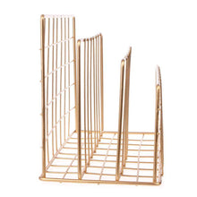 Kids ColoringBook/Magazine Organizer - Grid Wrought Iron  Bookshelf