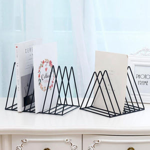 Nordic Triangle Kids ColorBook/Magazine Organizer - Iron Rack Holder